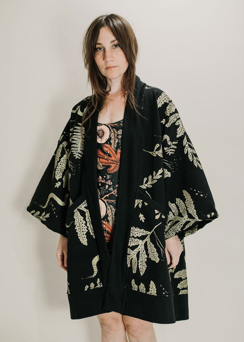Heirloom Collection - The Tapestry Robe - in Metallic Gold – Simka Sol
